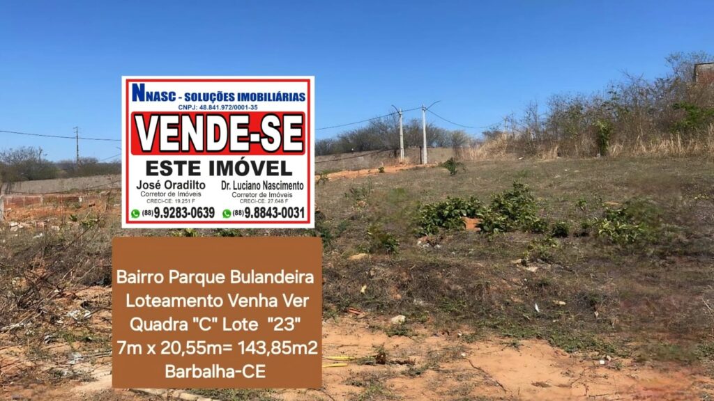 BAIRRO – PARQUE BULANDEIRA 